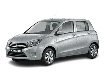 Suzuki Celerio car silver